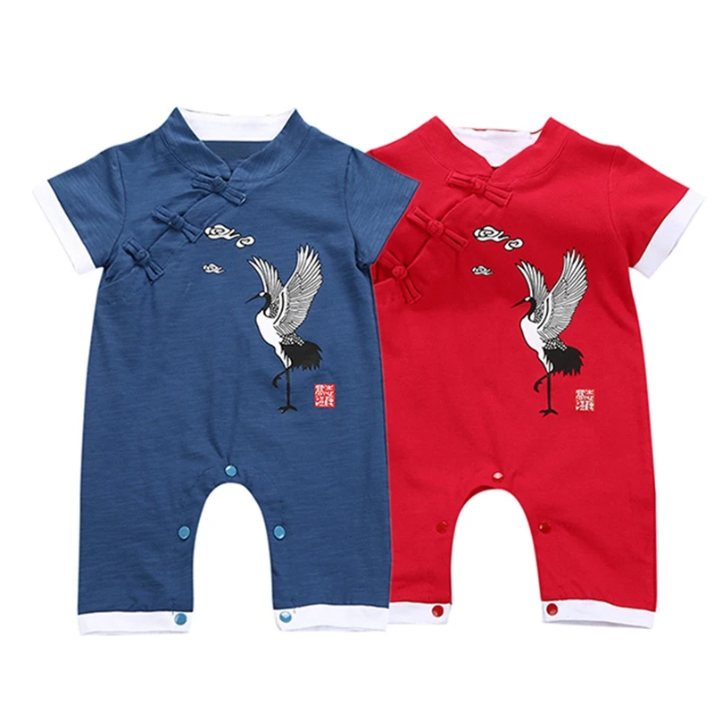 Китайский новый год одежда для малышей праздничная новорожденных мальчиков и
