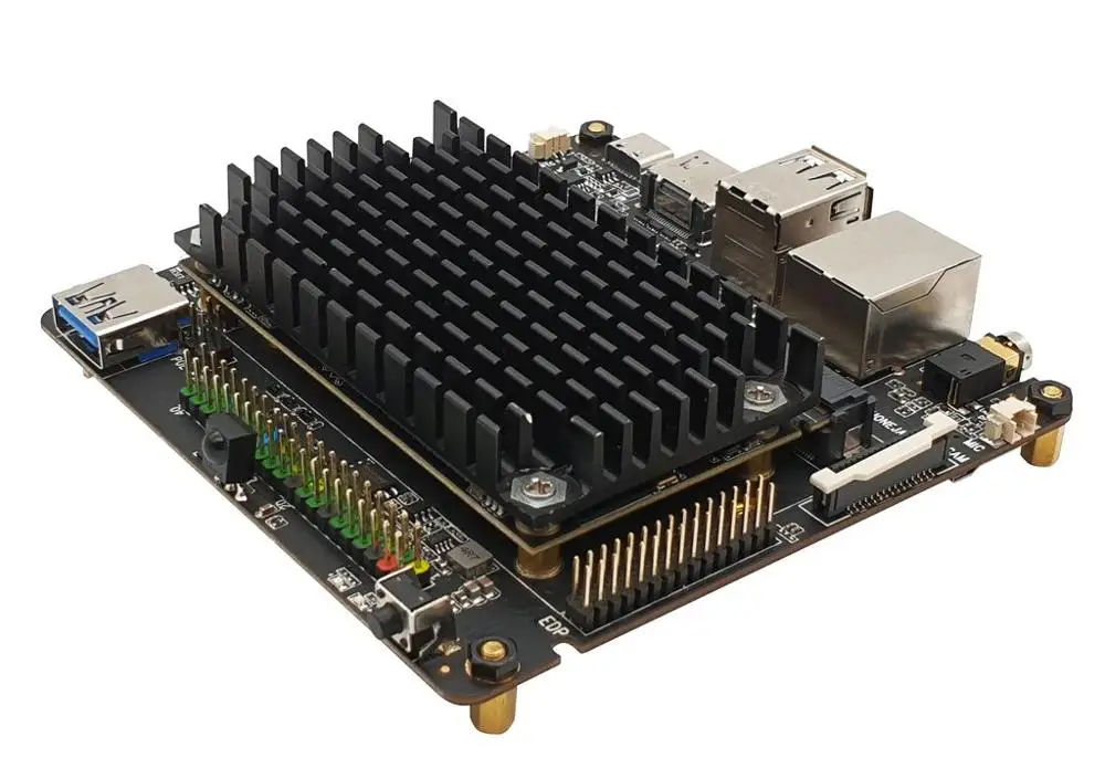Rock Pi N 10 ntworpen Voor Ai Apps En olosssingen Gebaseerd Op Rockchip RK3399pro,  