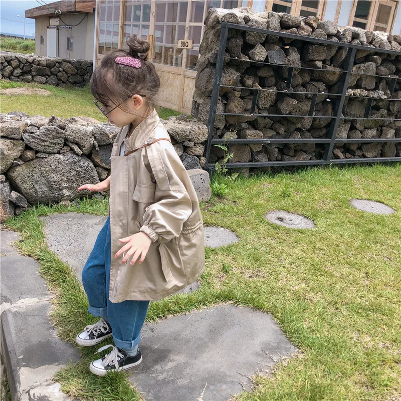 2019 г. Новое поступление Осеннее хлопковое модное пальто в Корейском стиле с