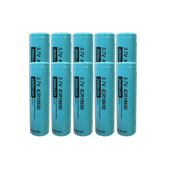 

10Pcs/lot PKCELL 3.7V 18650 Lithium Battery 2600mah 3.7Volt Li-ion Rechargeable Battery Batteries For Flashlights Button Top