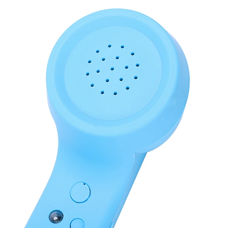 Bluetooth микрофон наушники синий телефон в ретро-стиле микрофон динамик телефонный звонок приемник-синий