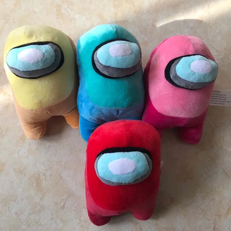 

2020 1Pc 20Cm Among Us Plush Toys Soft Stuffed Dolls Hot Game Figure Animal Plushie Gift for Kids Boys and Girls Christmas
