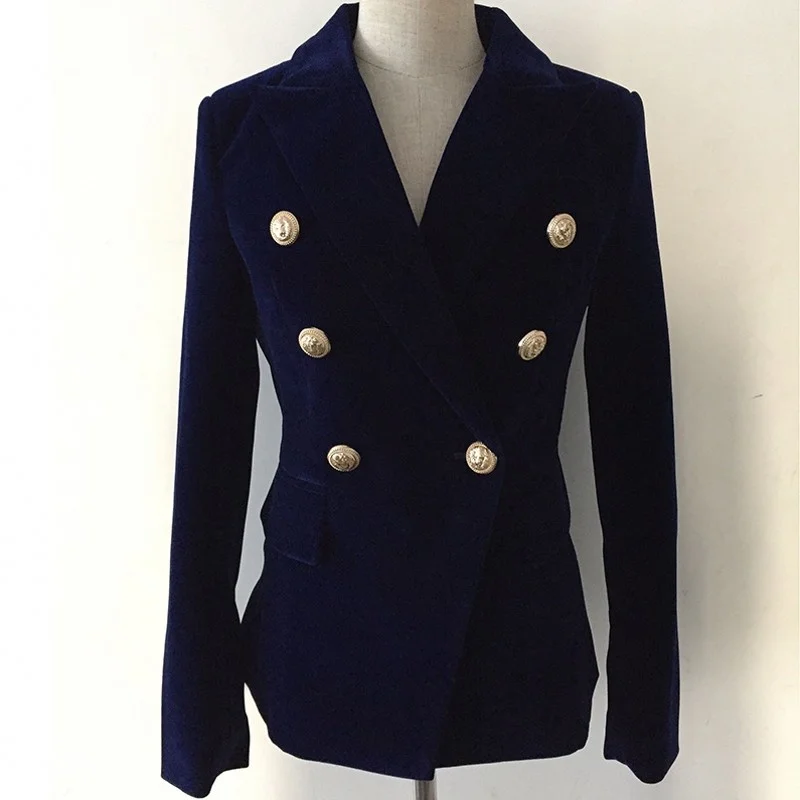 Рисунок 4 - Модный роскошный женский бархатный блейзер