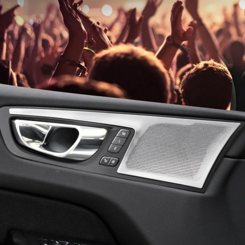 

2018 2019 2020 for Volvo XC60 high and low speaker cover door decorative speaker cover