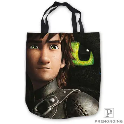 

Custom Canvas how_to_train_your_dragon_Tote Shoulder Shopping Bag Casual Beach HandBag Daily Use Foldable Canvas #180713-05-38