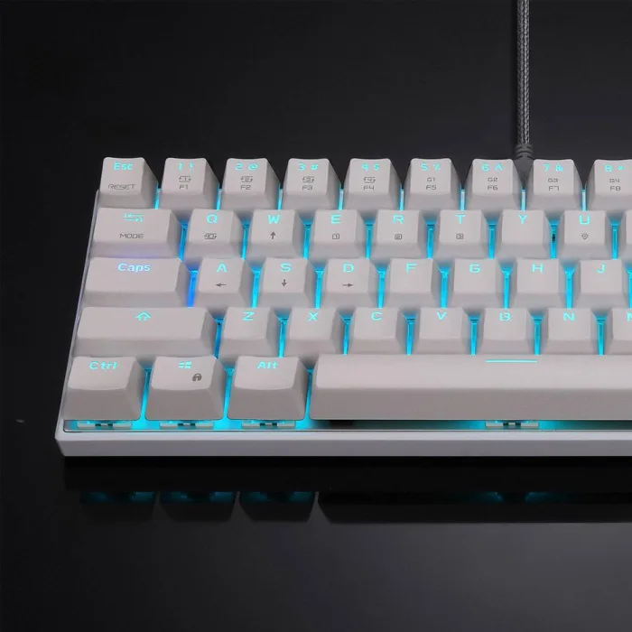 Проводная Механическая клавиатура Bluetooth с RGB подсветкой 61 клавиатура и клавиши для планшетного ноутбука OUJ99