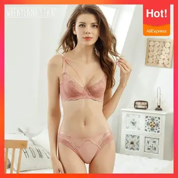 

Lingerie Femme Sexy Erotique Underwire Bra Plus Size Woman Ultra Thin Bra Tow Hook-and-eye Sexy Intimates Underwear & Sleepwears
