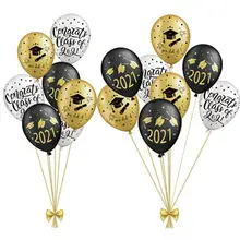 Graduation Balloons 2021 Party Decorations Congrats Grad Banner Backdrop Tablecloth Class Of 2021 Photo Booth Props Supplies