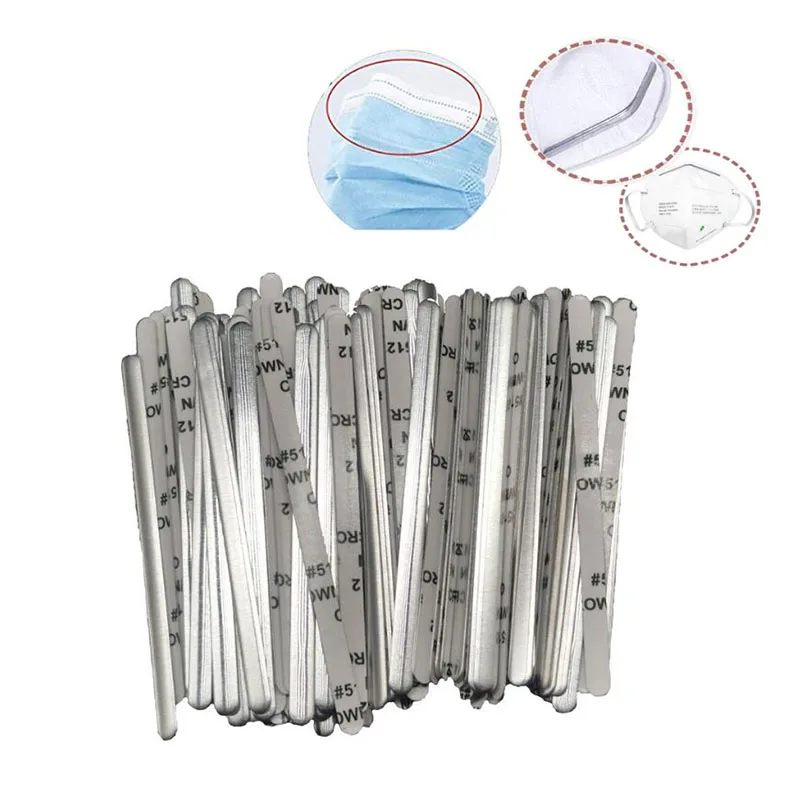 

1000pcs Nose Bridge Strip Aluminum Nose Bridge Wire for Face DIY Making Sewing Material Handmade Crafts Nose Bridge Strips