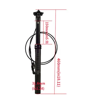 

Sator MTB Telescopic Dropper Seatpost Shockstop Adjustable seat post shock absorber Suspensionseat tube 30.9 31.6 Bike Parts