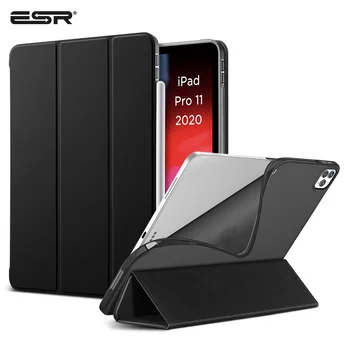 

ESR iPad Cover for 2020 iPad Pro 11''12.9''Inch 2nd 4th Generation Soft TPU Touch Auto Wake Sleep Smart Case Flexible Cover Case