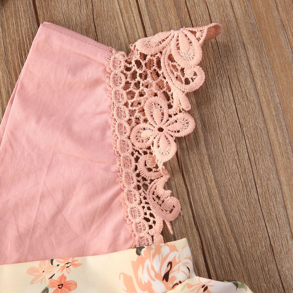 Baby Bodysuits classic 0-24M Newborn Infant Baby Girls Romper Dress Floral Sleeveless Lace Pink V Neck Princess Jumpsuits Headband baby bodysuit dress