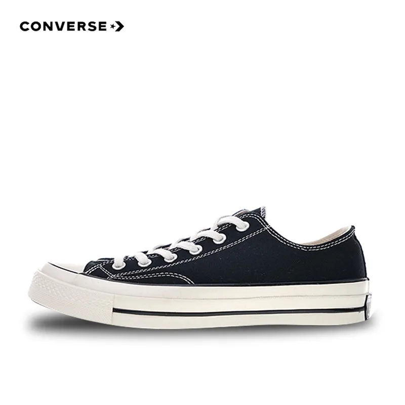 Converse All Star 1970S Classic Canvas Low Top Skateboarding Shoes for Men and Women Unisex Anti-Slippery 162054C Black 35-44 | Спорт и