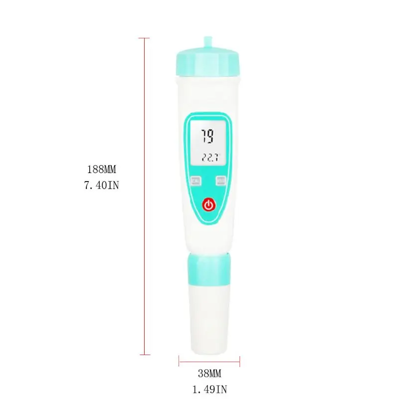 ОВП метр ручка Redox потенциал негатива тестер ЖК-дисплей датчик качества воды