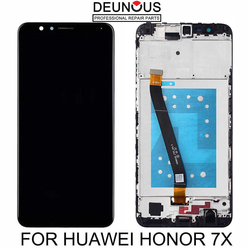 

5.93'' 1920x1080 Display For HUAWEI Honor 7X Display Touch Screen Digitizer with Frame for Huawei Honor 7X LCD Replacement Parts