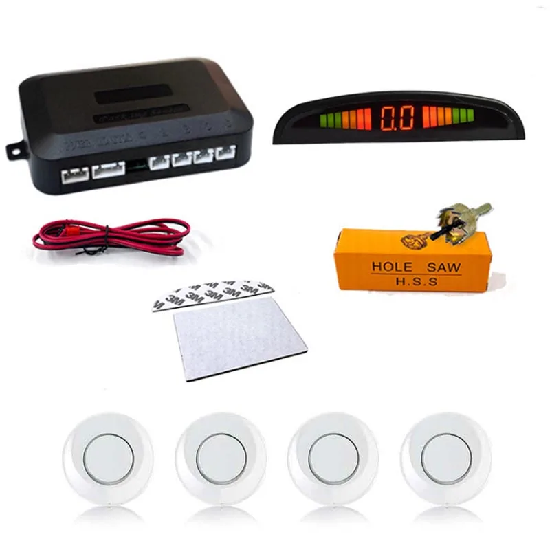 

GP13 Universal Car Parking Sensor Kit 22mm Reverse Radar Sound Alert Indicator Bar Alarm System 12V For Diesel Truck
