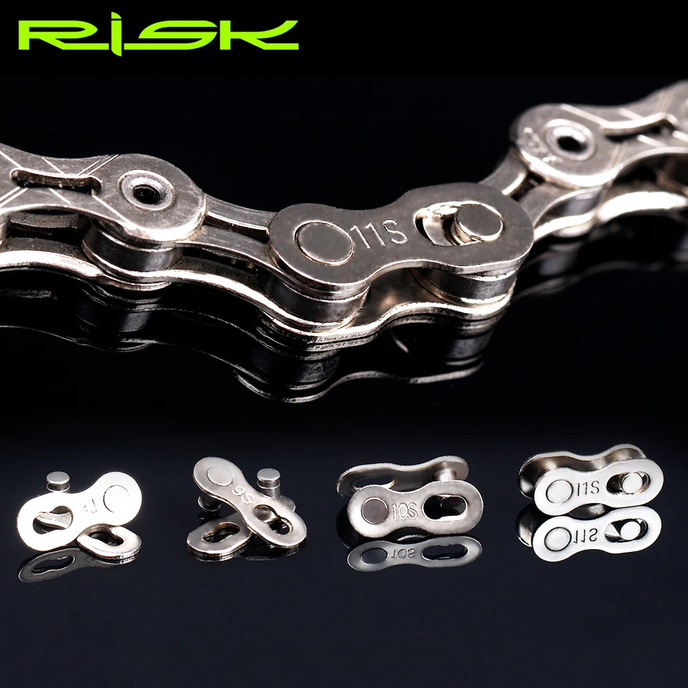 Best 5 Pairs Risk Universal Mountain Road Bike Connecting Chain Quick Link Connector Bicycle Missing Master Link 6/7/8/9/10/11 Speed 4 Best 5 Pairs Risk Universal Mountain Road Bike Connecting Chain Quick Link Connector Bicycle Missing Master Link 6/7/8/9/10/11 Speed 4