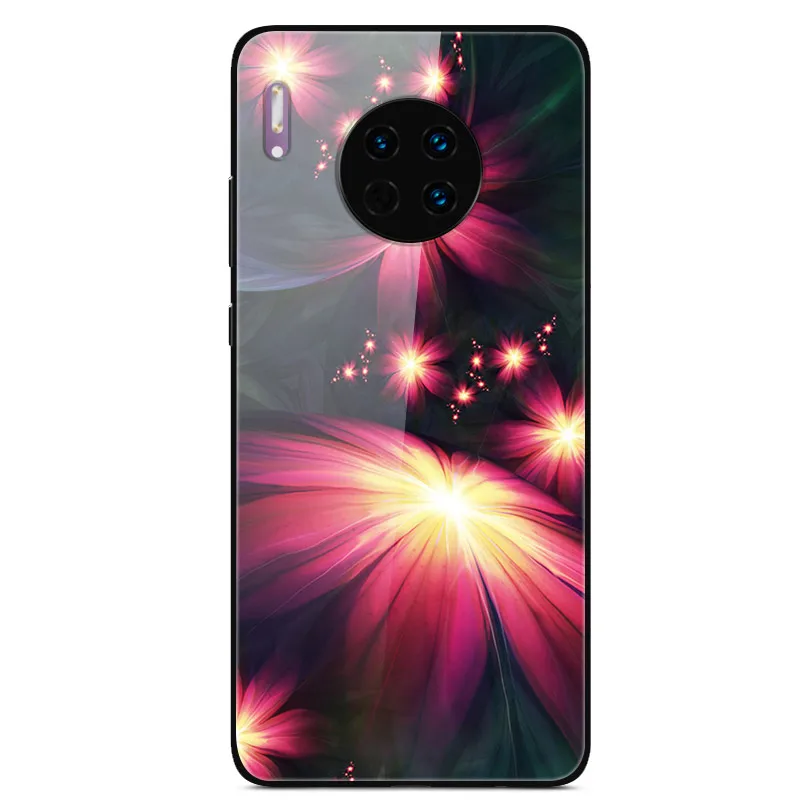 29 Для huawei mate 30 Pro Чехол из закаленного стекла, планета космос, чехол из стекла для huawei mate 30 mate 30 Pro 30Pro Coque Shell Для huawei mate 30 Lite 30 Lite, стеклянный чехол - Цвет: 29