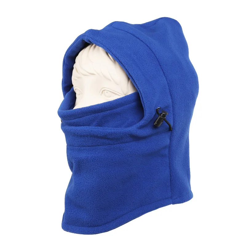 Blue Велоспорт полная маска для лица унисекс уличная зимняя спортивная маска для лица Лыжные маски утепленная Флисовая Балаклава маска ветрозащитный Теплый шарф на шею - Цвет: Blue