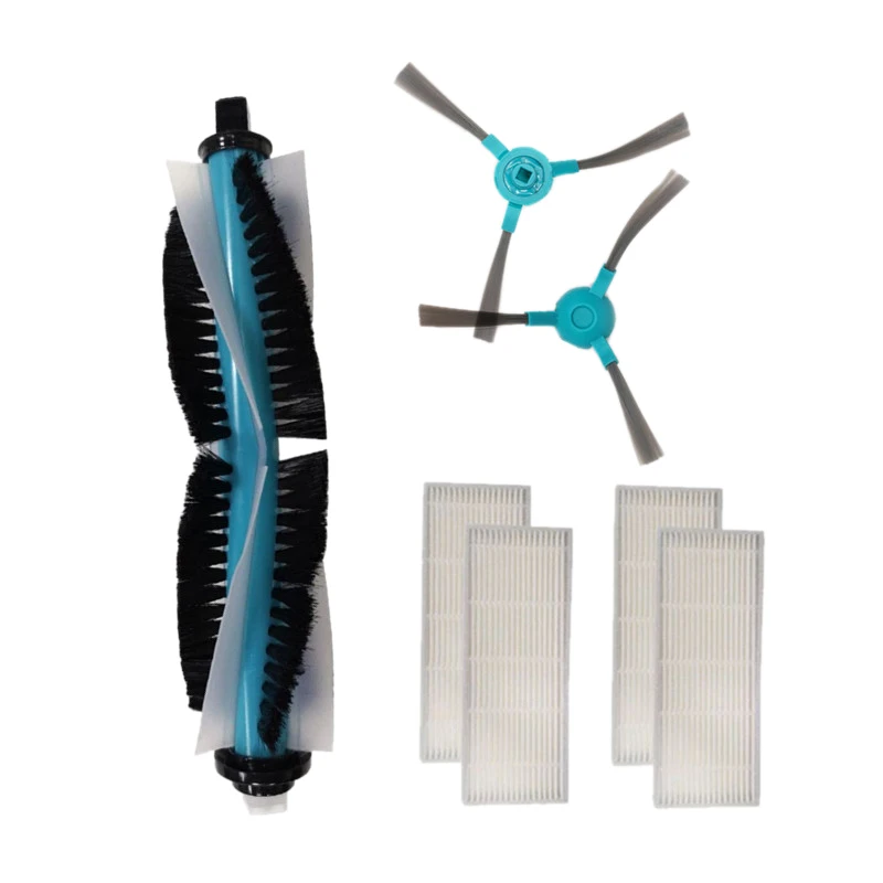 Робот пылесос HEPA фильтр основная щетка боковые щетки Швабра для 1390 серии 1290 Запчасти для роботизированного пылесоса аксессуары