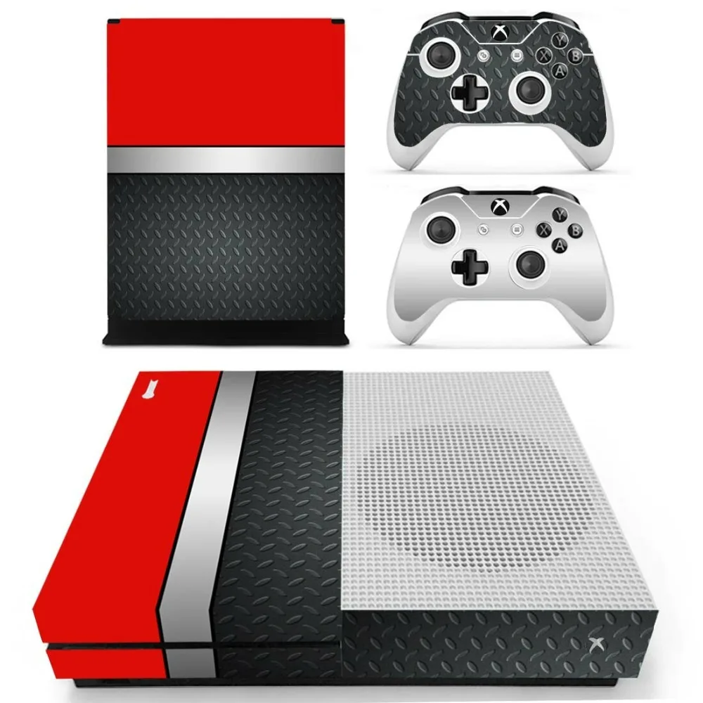 Новая наклейка на кожу для Xbox One S консоль и контроллеры для Xbox One тонкая наклейка на кожу s виниловая Acessory