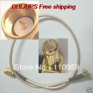 DHL/EMS Горячая 100 шт SMA штекер прямой штекер mcx прямоугольный RG316 Pigtail-A2