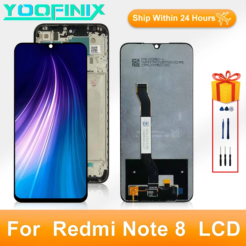 6.3&quot Original For Redmi Note 8 LCD Display Touch Screen M1908C3JI M1908C3JH M1908C3JG Digitizer Replacement Parts | Мобильные