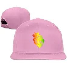 Унисекс Snapback Hat Rasta Lion Crown регулируемая бейсболка