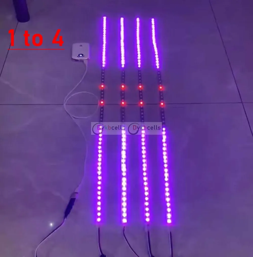 30/60/90/120 LED 오디오 음악 리듬 라이트 레벨 표시기 다채로운 LED 스펙트럼 유연한 소프트 스트립 사운드 음성 제어 5V 자동차