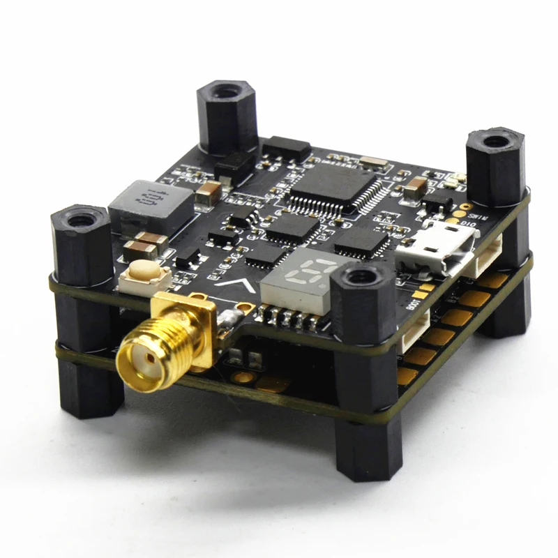 1Set Omnivid F3 Flight Tower F303 FC+BLHELI_S 20A ESC+5.8G 40ch Image Transmission Spare Parts for RC Racing FPV Drone