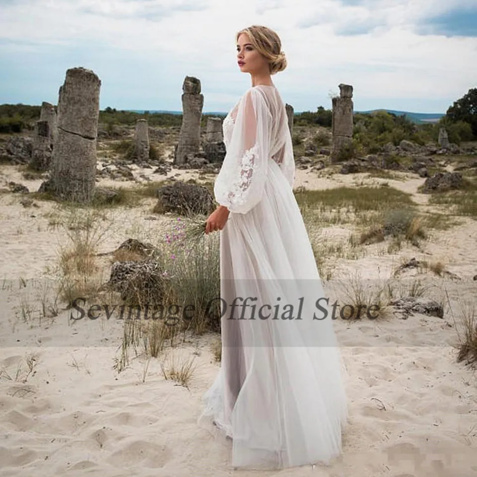 dhgate boho wedding dress