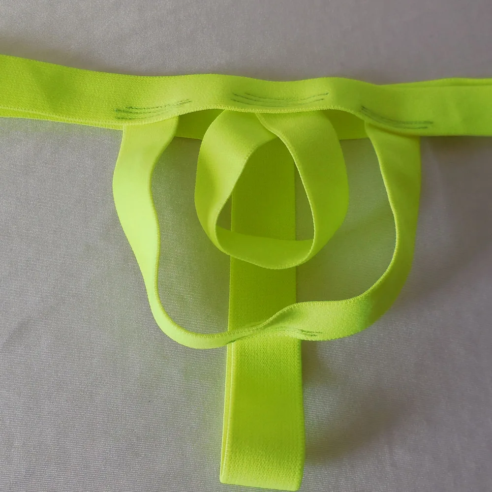 Sexy T-back Design String Thong Underwear  for Men Stretchy Open Pouch Rings G-Strings & Thongs Stretchy Jockstrap Underwear