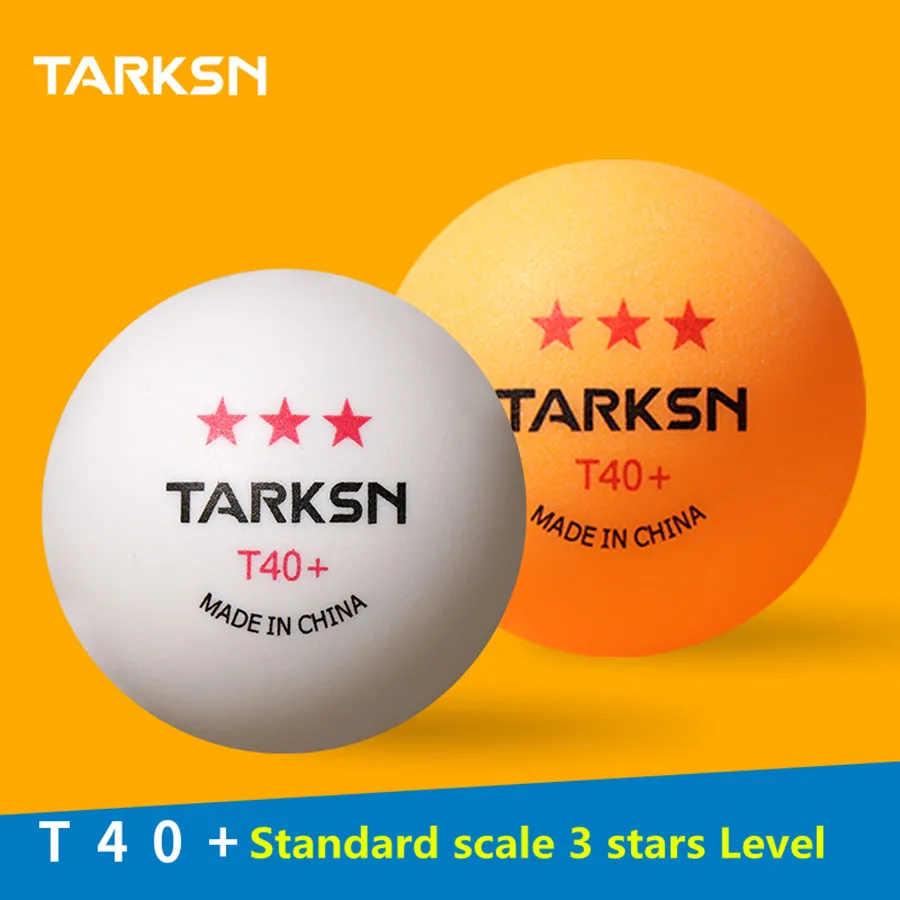 TARKSN Multi Ball Training Table Tennis Balls ABS New Material 40