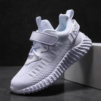 

Children Shoes Breathable Flying Woven Kids Sneakers Outdoor Mesh Kids Sports Boys Girls Casual Running Shoes Child Zapatillas