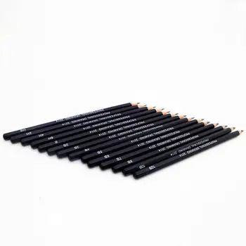 

Set Of 14 Sketch Art Drawing Pencil Sketching Oil Base Artist Soft Draw Royal