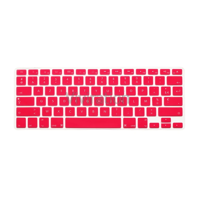 Водонепроницаемый пылезащитный силиконовый чехол для клавиатуры для Macbook Air Pro retina 13 15 17 A1369 A1286 A1398 A1466 A1425 A1278