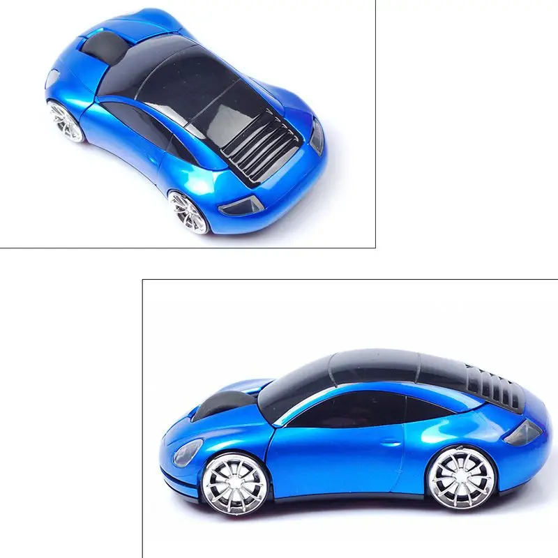 Модная USB игровая мышь 2,4 ГГц в стиле Voiture, беспроводная оптическая мышь в форме автомобиля, 1600 dpi, мыши для ноутбука, компьютера, новое поступление