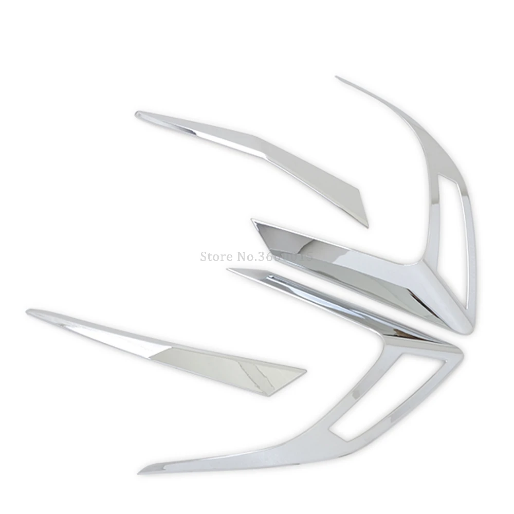 ABS Chrome Plastic Для Honda Civic Sedan задний фонарь из углеродного волокна, задний светильник, накладка, отделка, внешние аксессуары, Стайлинг автомобиля - Цвет: ABS Chrome Plastic