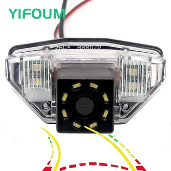 

YIFOUM HD Dynamic Trajectory Tracks Car Rear View Backup Camera For Honda Odyssey 4th/CRV 3th/Fit Sedan Hatchback 2th/Crosstour
