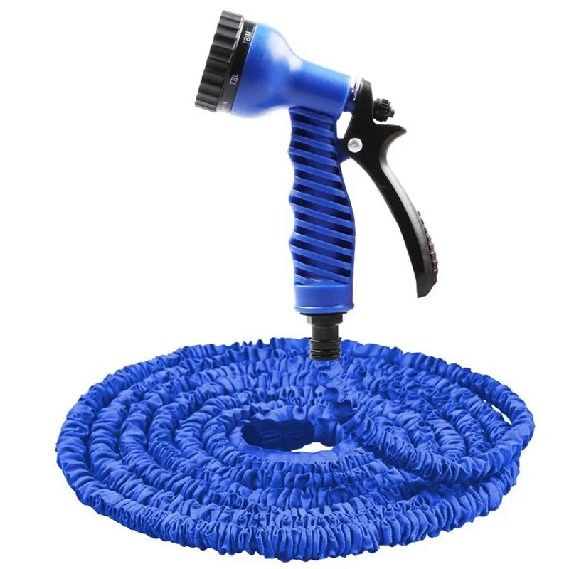 

25FT-250FT Garden Hose Expandable Magic Flexible Water Hose EU Hose Plastic Hoses Pipe with Spray Gun To Watering Car Wash Spray