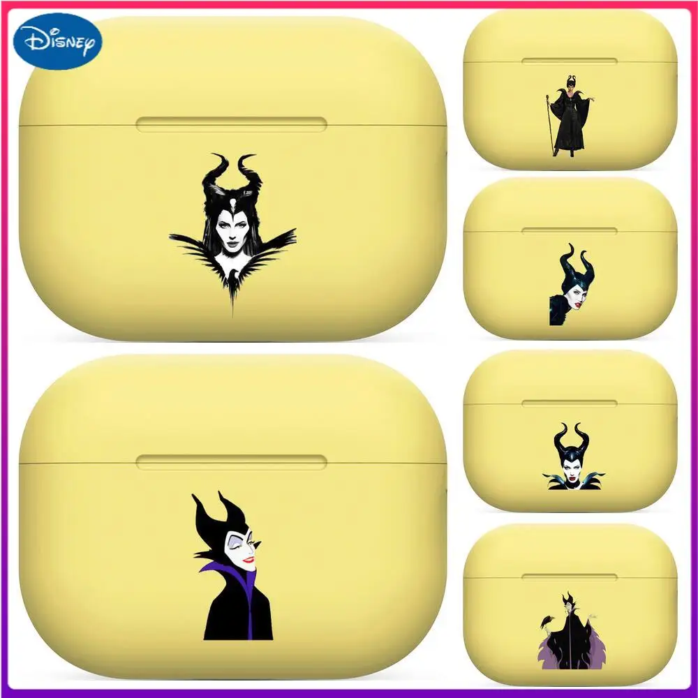 

Disney Maleficent Silicone Case For AirPods Pro 3 2 1 Case Cover Coque Wireless Bluetooth Headphones Cover On AirPods Pro Funda