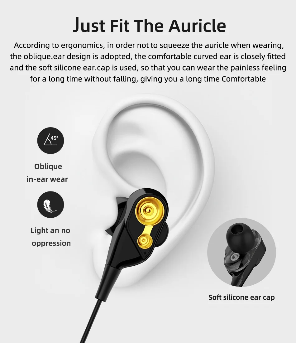 G01 Bluetooth гарнитура для шеи наушники для бега спортивные наушники TWS беспроводные наушники двойные динамические гибридные наушники с глубоким басом