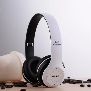 

New Portable Wireless Headphones Bluetooth Stereo Foldable Headset Audio Mp3 Adjustable Earphones with Mic For All Phones 2020