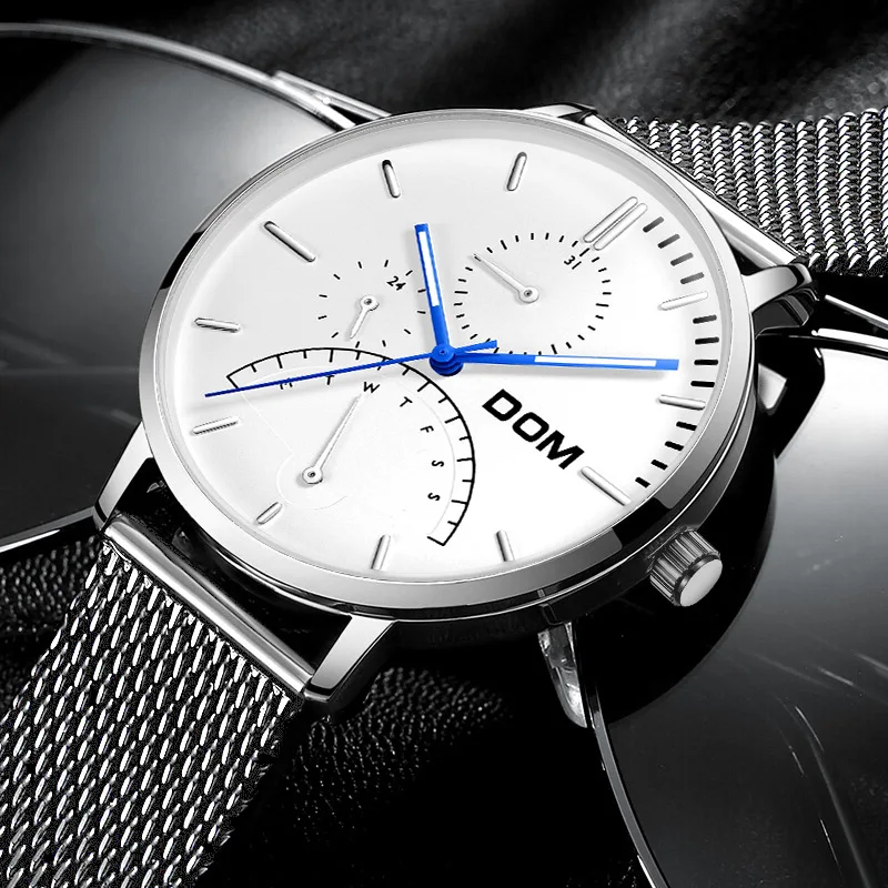 

Watch OEM Processing Gift Customization DOM Brand Multi-functional Western Style M-511D-7M