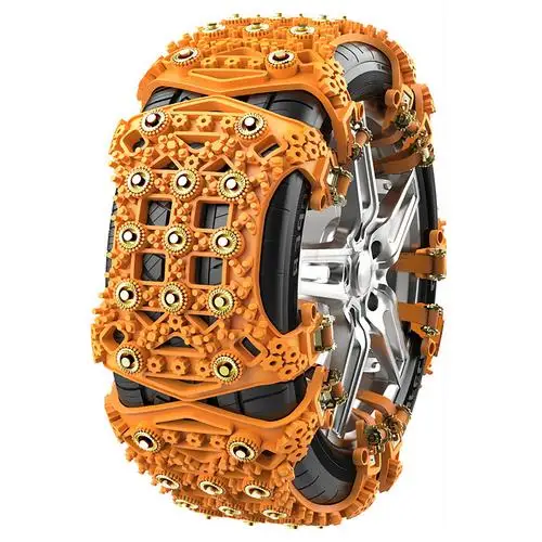 1/2PCS Snow Chains Car Tire Anti-skid Winter Road Safety Snow Chain Emergency Mud Sand Tire Chain Straps For Car Truck RV