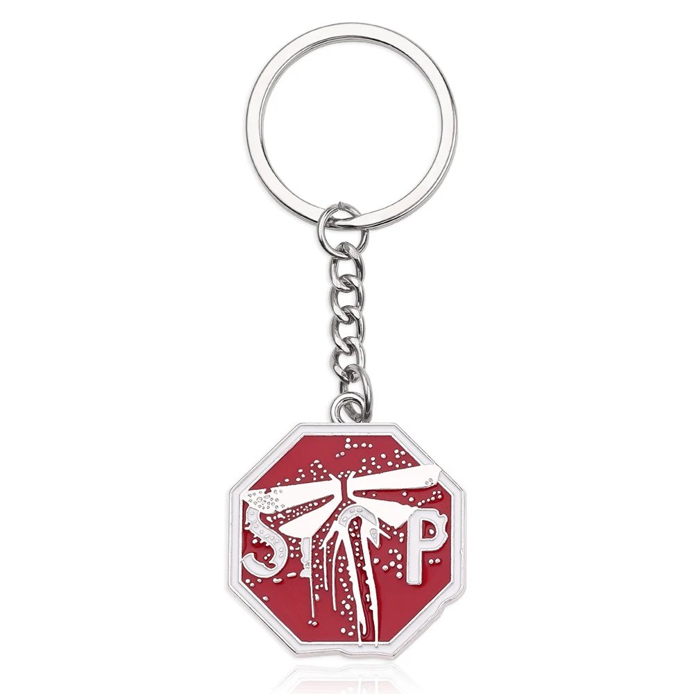 Последний из нас 2 брелок с логотипом Firefly буквой Dogtag Joel Ellie подвеской в винтажном