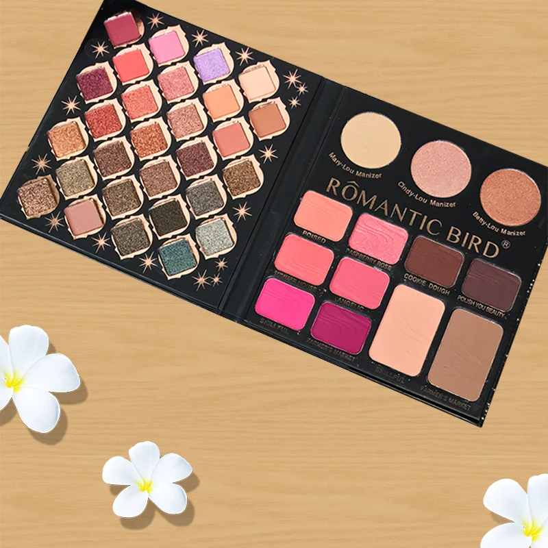 ICYCHEER Romantic Bird Makeup Creamy Eye Shadow Palette Brighten Pigment Shimmer Matte Eyeshadow Easy to Apply ICYCHEER Romantic Bird Makeup Creamy Eye Shadow Palette Brighten Pigment Shimmer Matte Eyeshadow Easy to Apply