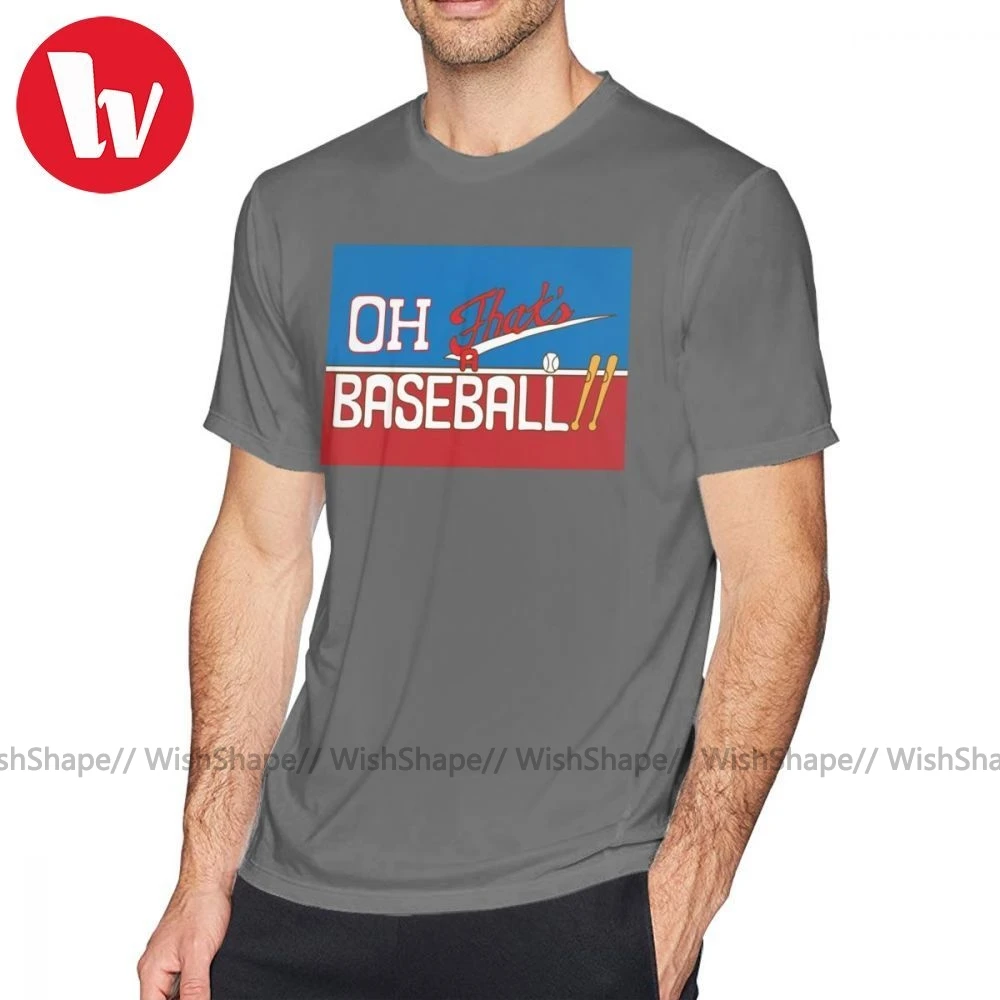 Jojo футболка Oh That S A Baseball JJBA Необычные Приключения Милая модная размера плюс с