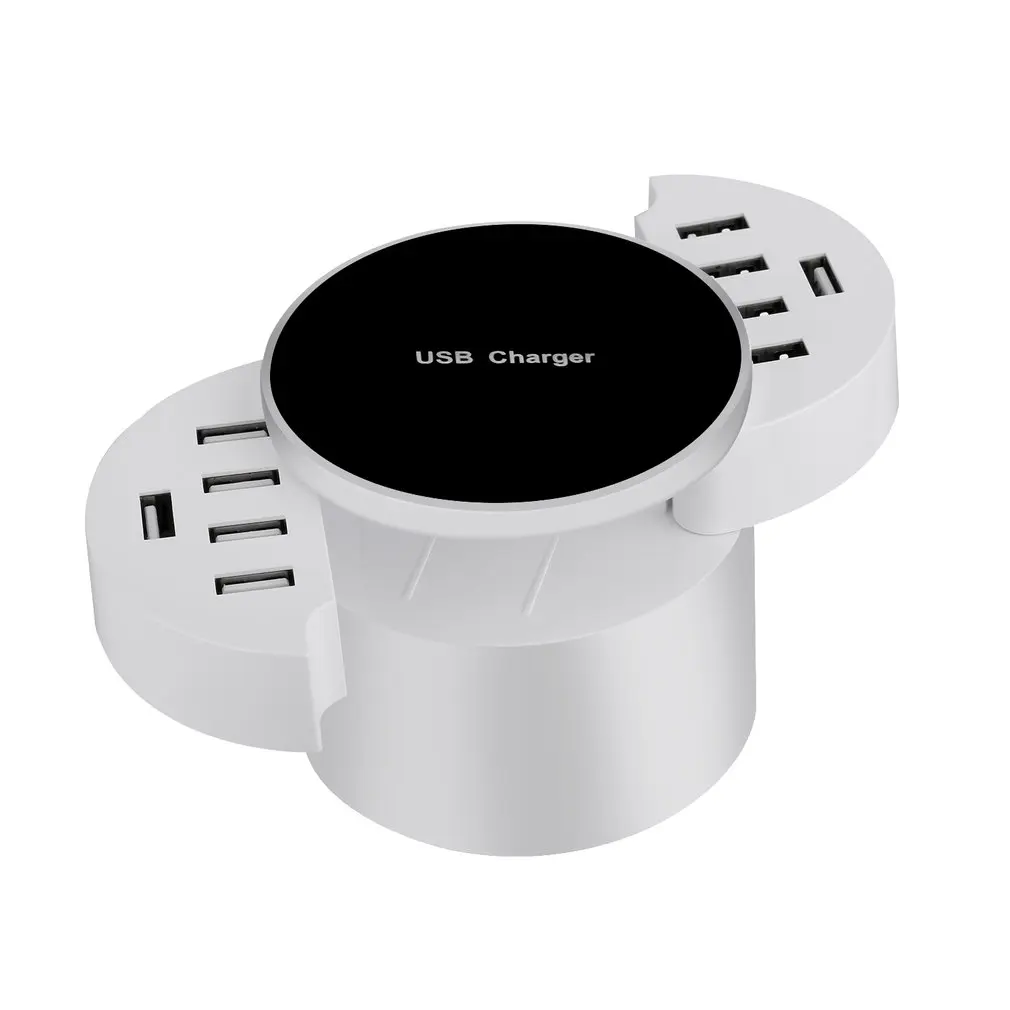 10 usb портов 5 В/8A USB зарядное устройство многопортовое зарядное устройство настенное дорожное домашнее зарядное устройство для usb-устройств огнестойкое