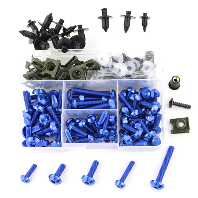 Fit For BMW S1000RR S1000R S1000XR R nine T R-nineT HP4 Motorcycle Accessories Complete Full Fairing Bolts Kit Screws Nuts Clips motorcycle accessories